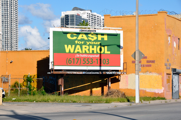 Cash for Your Warhol Geoff Hargadon